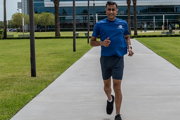 Maneesh Sharma joggin